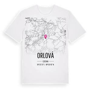 Orlová karta t-shirt – ekologisk bomull t-shirt från Pinshirt