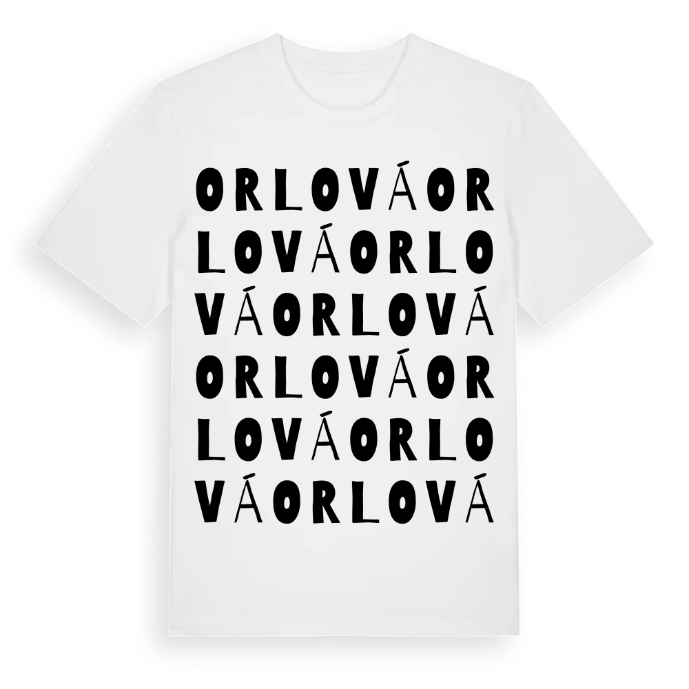 Orlová ordlek t-shirt – White, i miljö