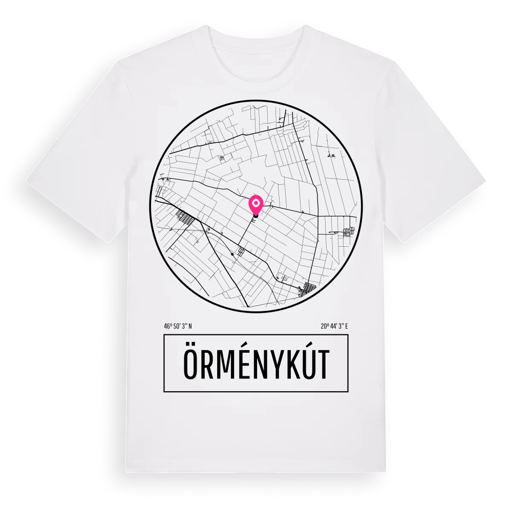Örménykút t-shirt – White, i miljö