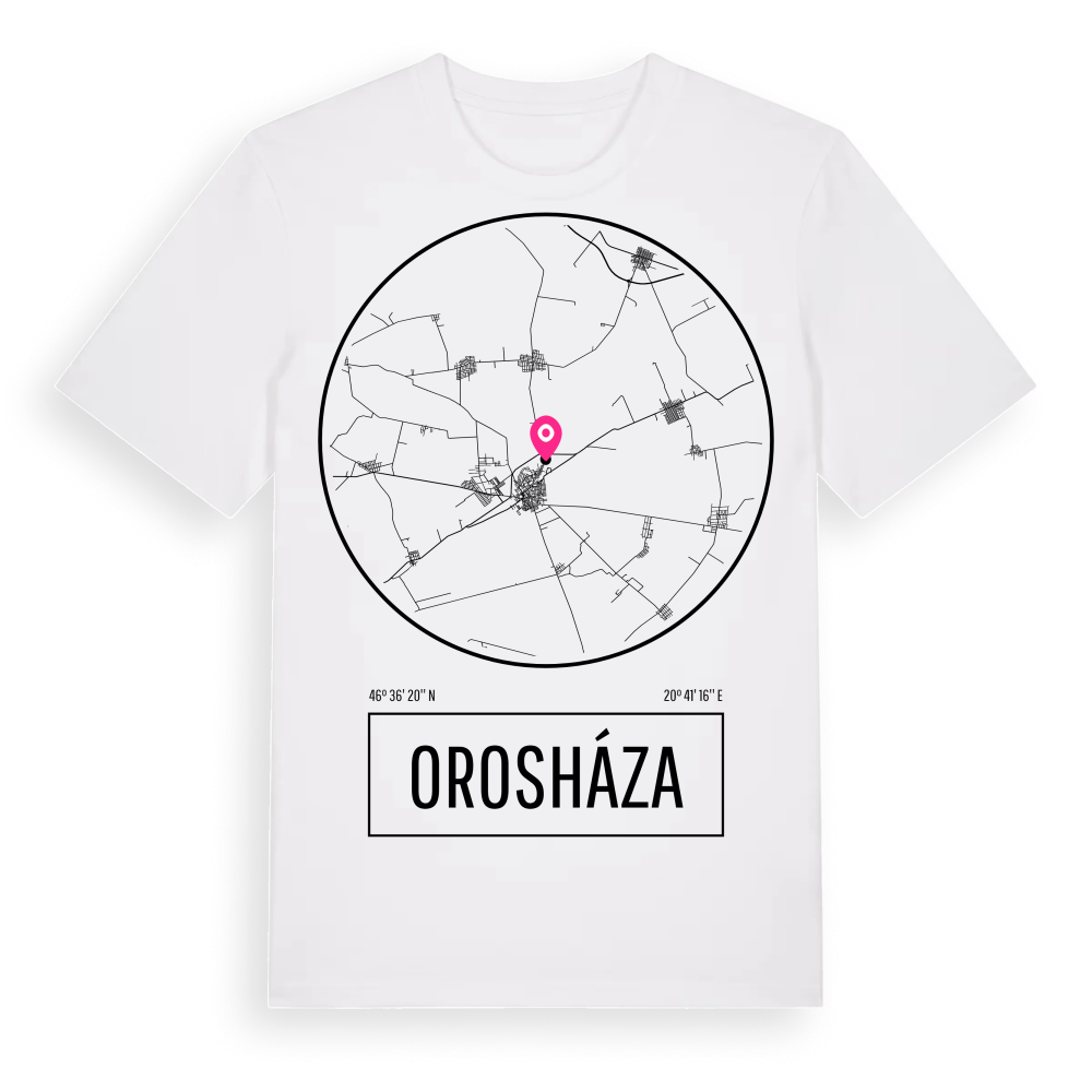 Orosháza t-shirt – White, i miljö