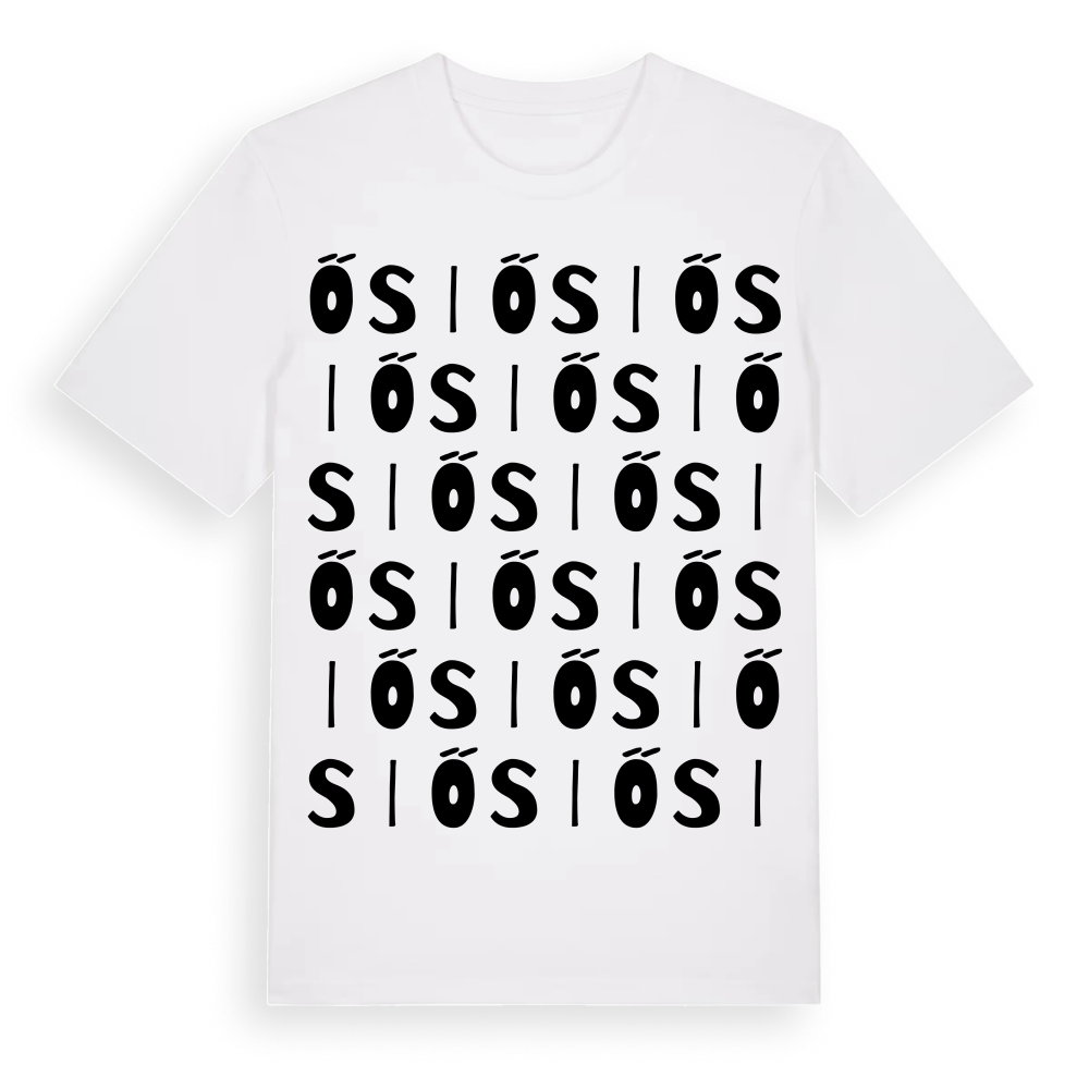 Ősi ordlek t-shirt – White, i miljö