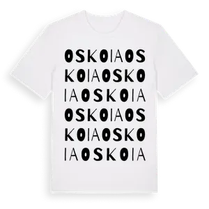 Oskoia ordlek t-shirt – ekologisk bomull t-shirt från Pinshirt