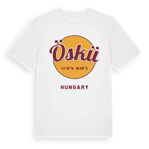 Öskü cirkel t-shirt – ekologisk bomull t-shirt från Pinshirt