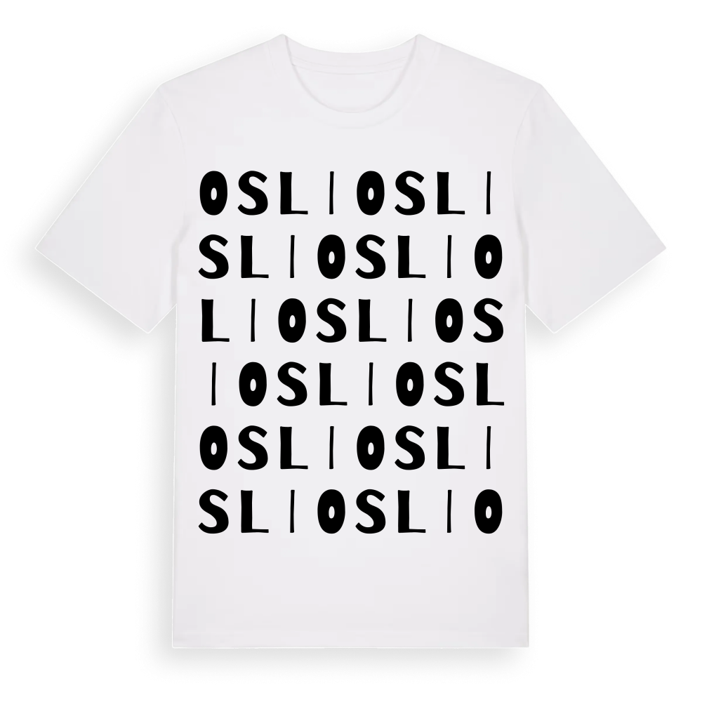 Osli ordlek t-shirt – White, i miljö