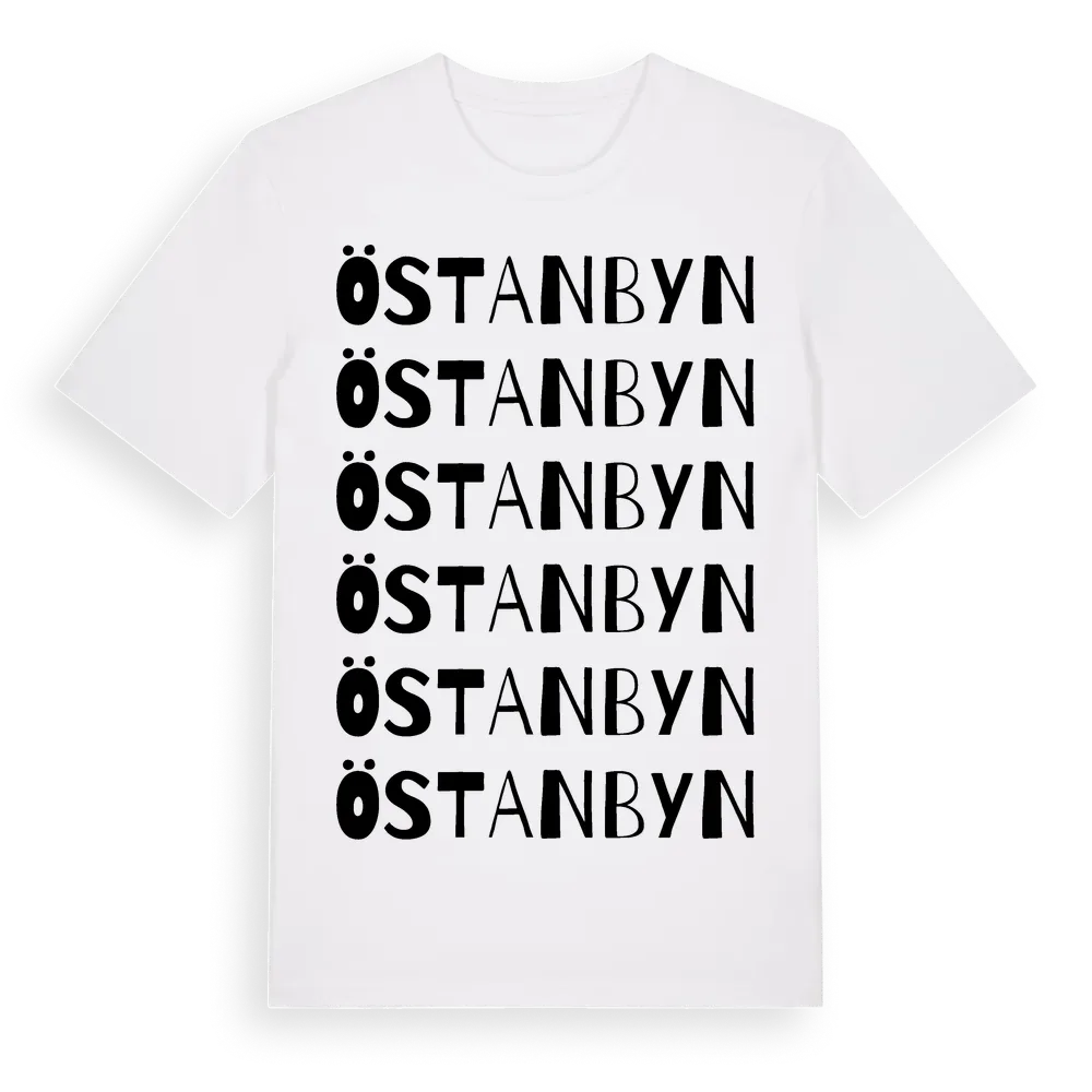 Östanbyn ordlek t-shirt i miljö