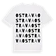 Ostrava ordlek t-shirt