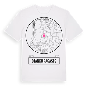 Otaņķu pagasts t-shirt – ekologisk bomull t-shirt från Pinshirt