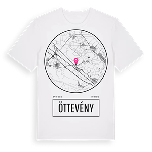 Öttevény t-shirt – ekologisk bomull t-shirt från Pinshirt
