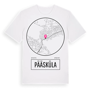 Pääsküla t-shirt – ekologisk bomull t-shirt från Pinshirt