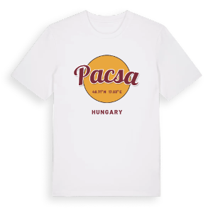 Pacsa cirkel t-shirt – ekologisk bomull t-shirt från Pinshirt