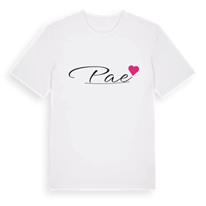 Pae hjärta t-shirt – ekologisk bomull t-shirt från Pinshirt