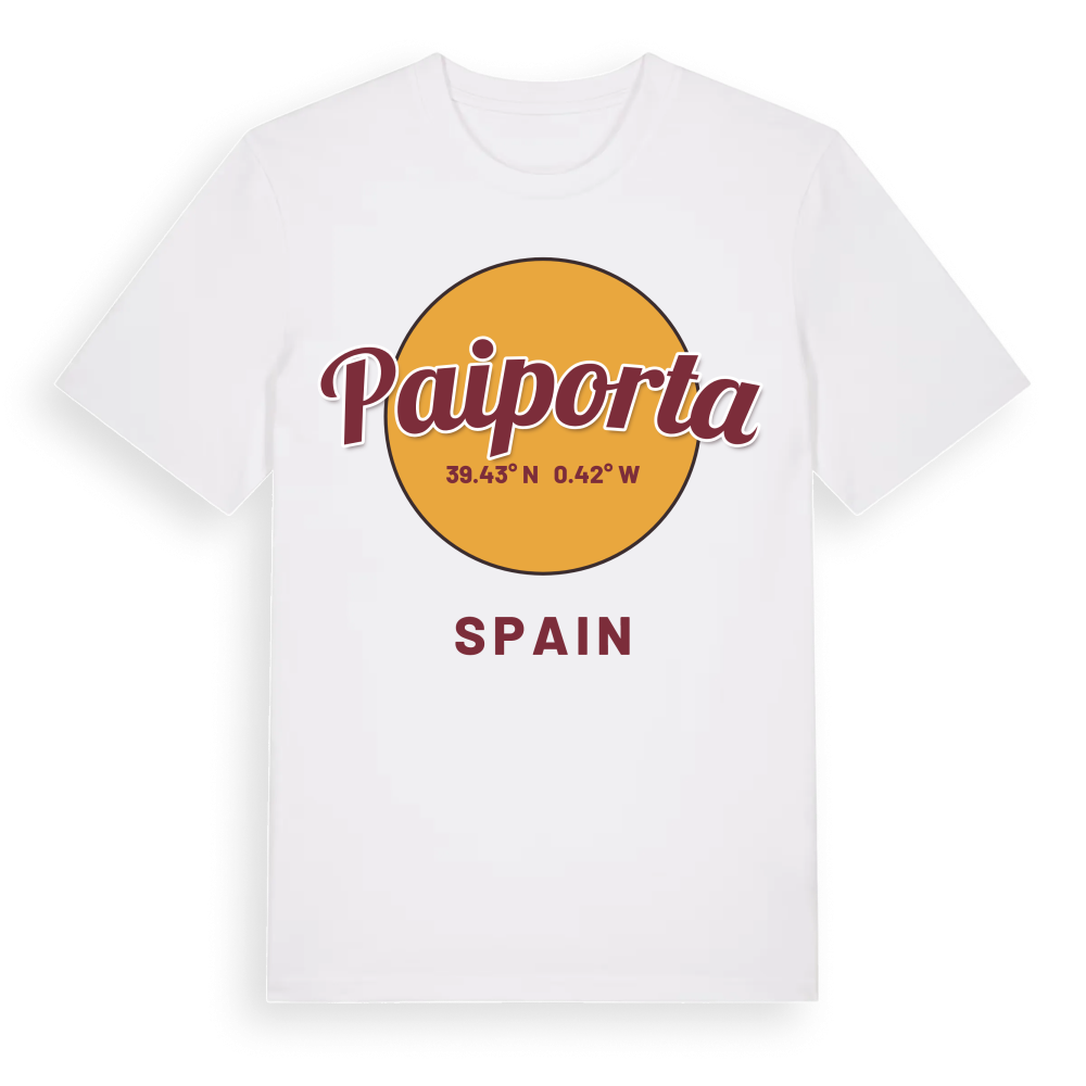 Paiporta cirkel t-shirt – White, i miljö