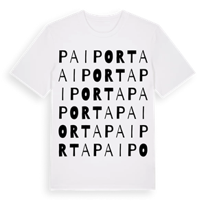Paiporta ordlek t-shirt – ekologisk bomull t-shirt från Pinshirt