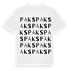 Paks ordlek t-shirt