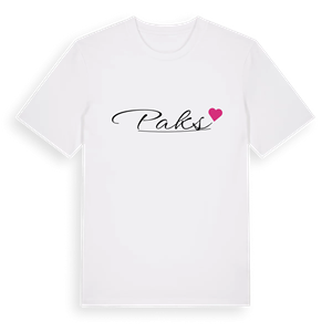 Paks hjärta t-shirt – ekologisk bomull t-shirt från Pinshirt