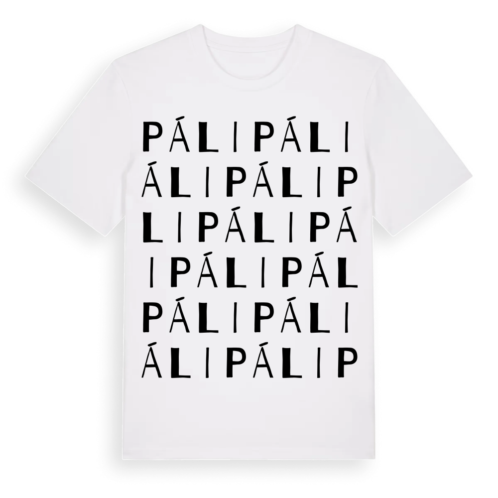 Páli ordlek t-shirt – White, i miljö