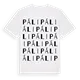 Páli ordlek t-shirt