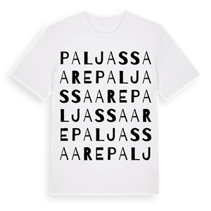 Paljassaare ordlek t-shirt – ekologisk bomull t-shirt från Pinshirt
