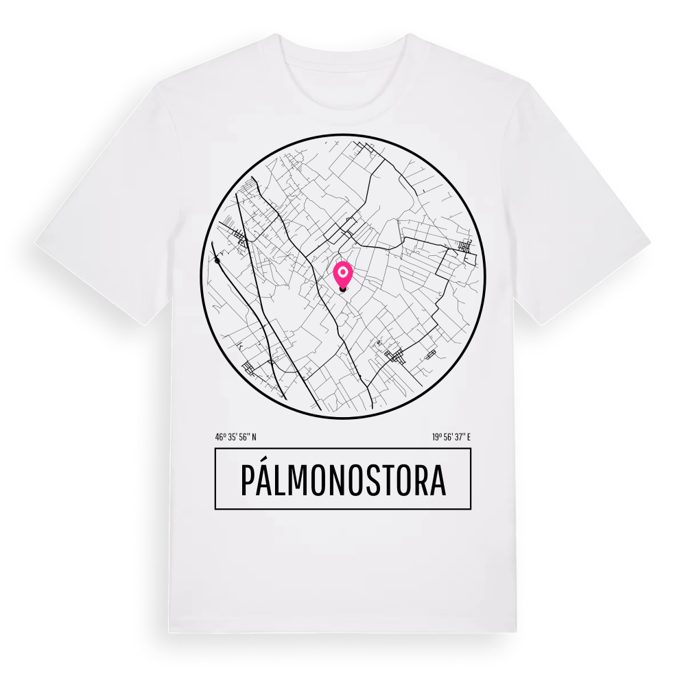 Pálmonostora t-shirt – White, i miljö