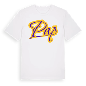 Pap baseball t-shirt – ekologisk bomull t-shirt från Pinshirt