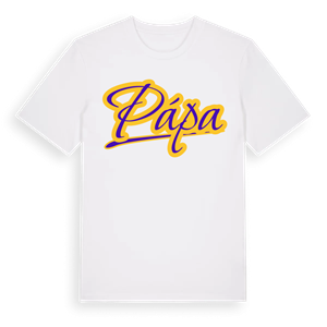 Pápa baseball t-shirt – ekologisk bomull t-shirt från Pinshirt