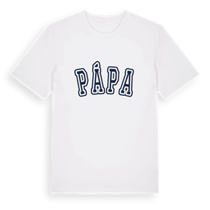 Pápa college t-shirt – ekologisk bomull t-shirt från Pinshirt