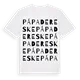 Pápadereske ordlek t-shirt