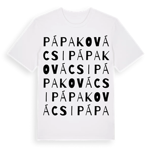 Pápakovácsi ordlek t-shirt – ekologisk bomull t-shirt från Pinshirt