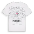 Pardubice karta t-shirt