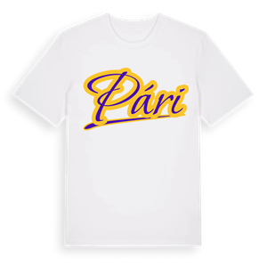 Pári baseball t-shirt – ekologisk bomull t-shirt från Pinshirt