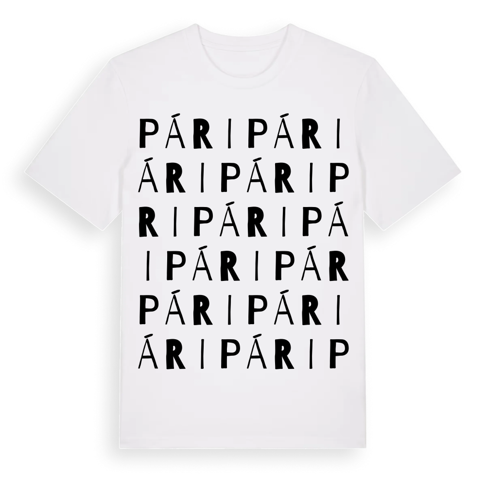 Pári ordlek t-shirt – White, i miljö