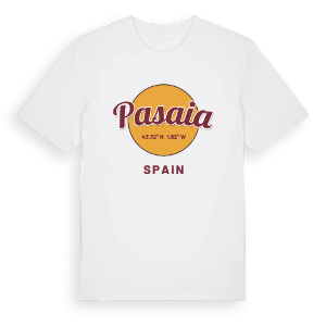 Pasaia cirkel t-shirt – ekologisk bomull t-shirt från Pinshirt