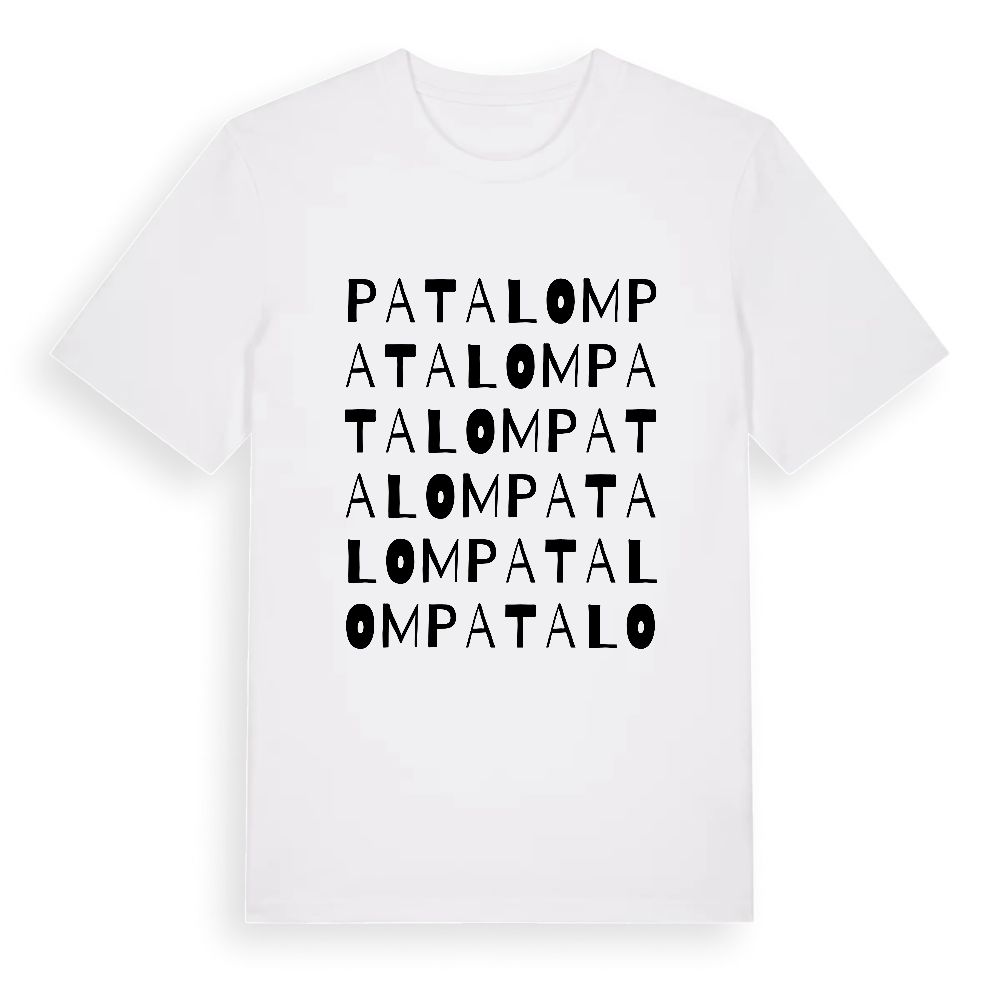 Patalom ordlek t-shirt – White, i miljö