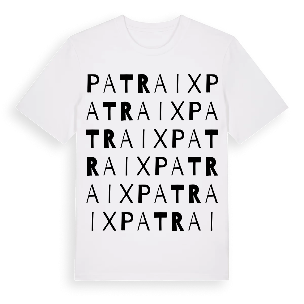 Patraix ordlek t-shirt – White, i miljö