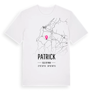 Patrick karta t-shirt – ekologisk bomull t-shirt från Pinshirt