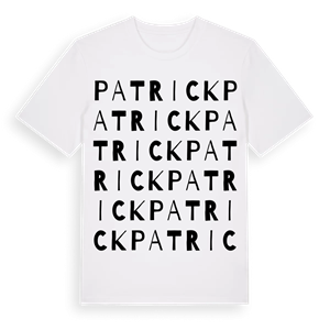 Patrick ordlek t-shirt – ekologisk bomull t-shirt från Pinshirt