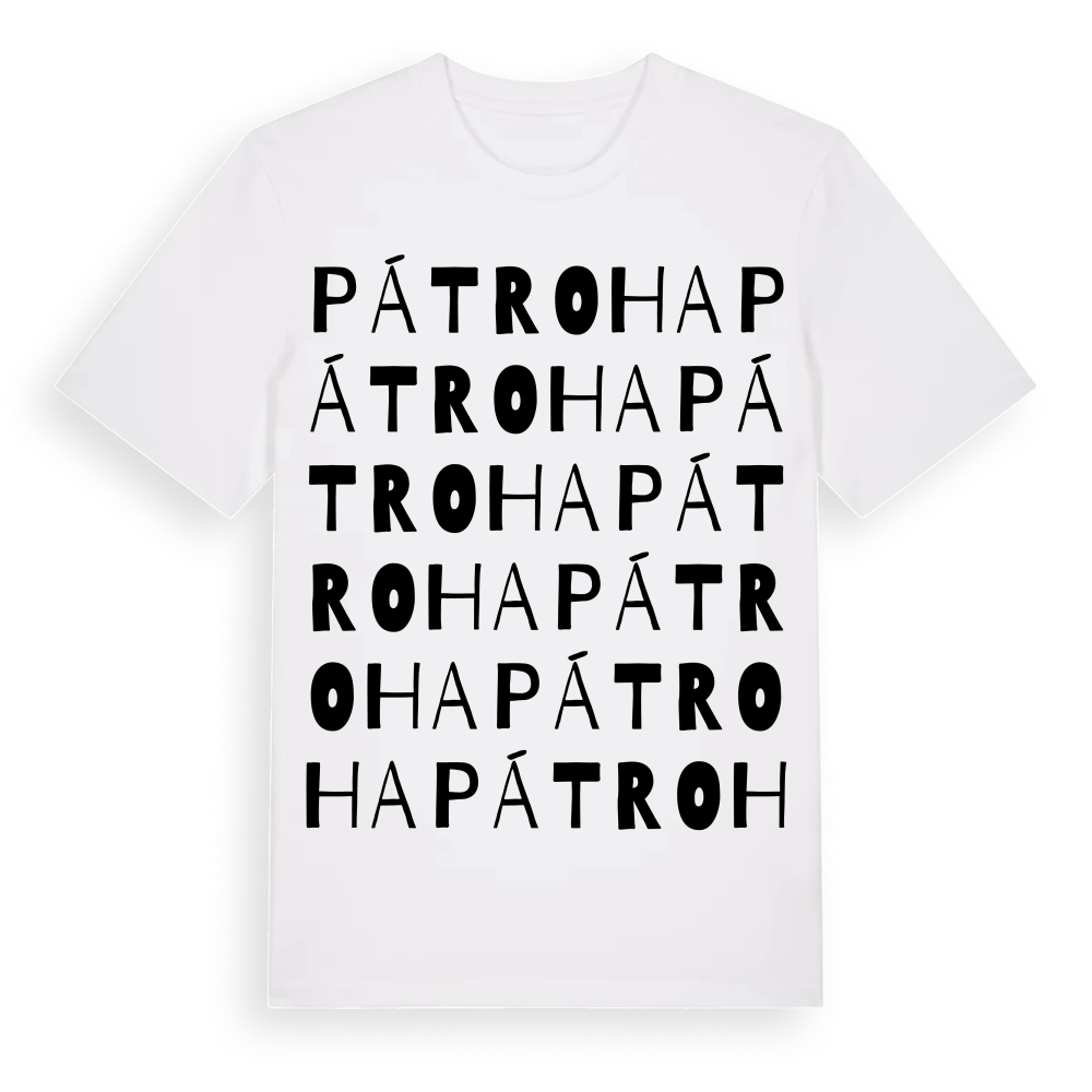 Pátroha ordlek t-shirt – White, i miljö