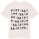 Vintage White t-shirt med Pättikkä ordlek t-shirt