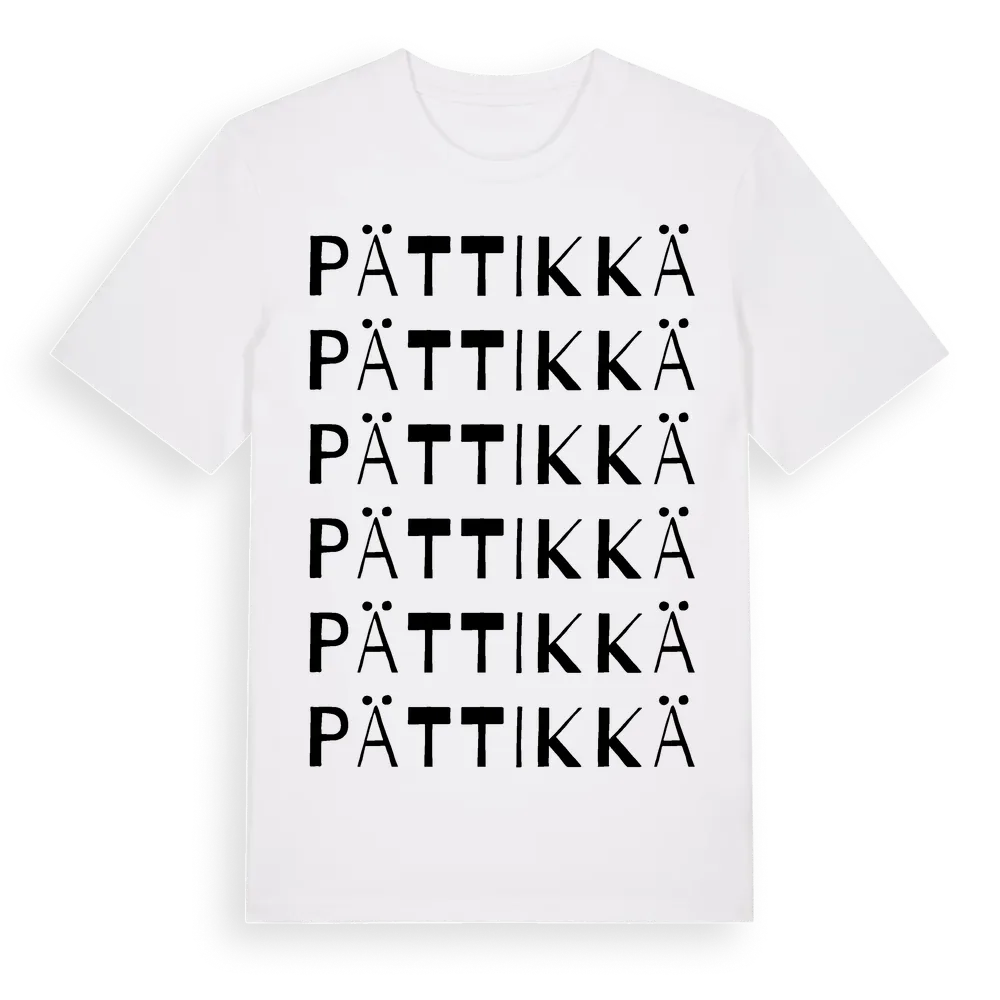 Pättikkä ordlek t-shirt i miljö