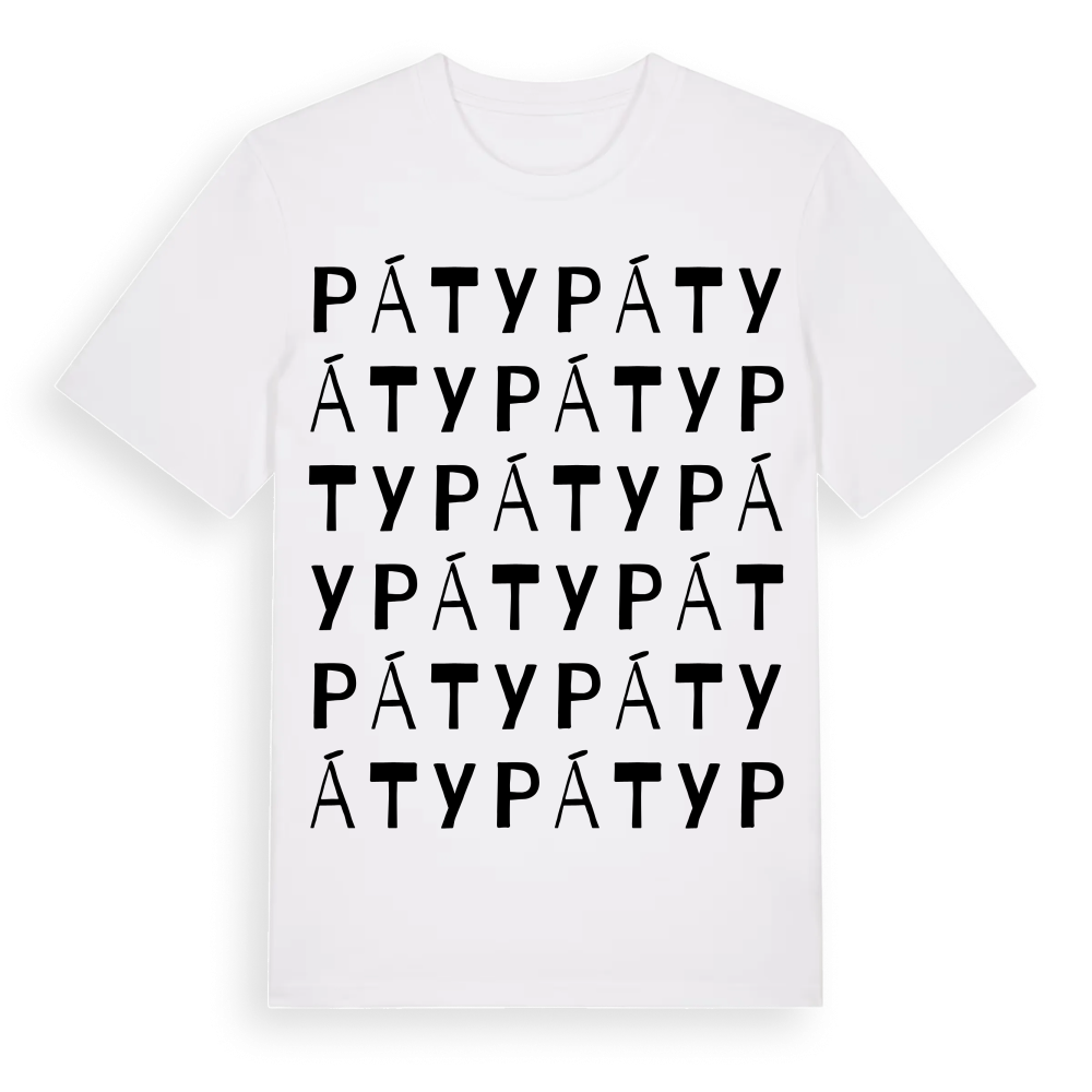 Páty ordlek t-shirt – White, i miljö