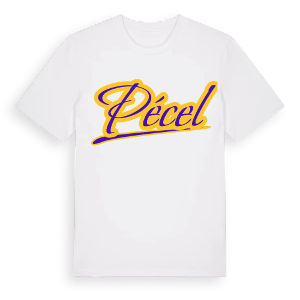 Pécel baseball t-shirt – ekologisk bomull t-shirt från Pinshirt