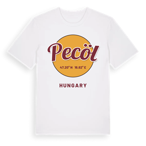 Pecöl cirkel t-shirt – ekologisk bomull t-shirt från Pinshirt