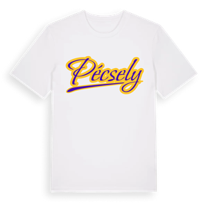 Pécsely baseball t-shirt – ekologisk bomull t-shirt från Pinshirt