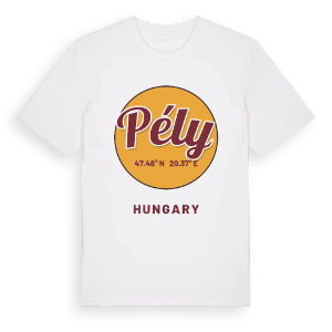 Pély cirkel t-shirt – ekologisk bomull t-shirt från Pinshirt