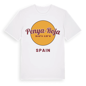 Penya-roja cirkel t-shirt – ekologisk bomull t-shirt från Pinshirt