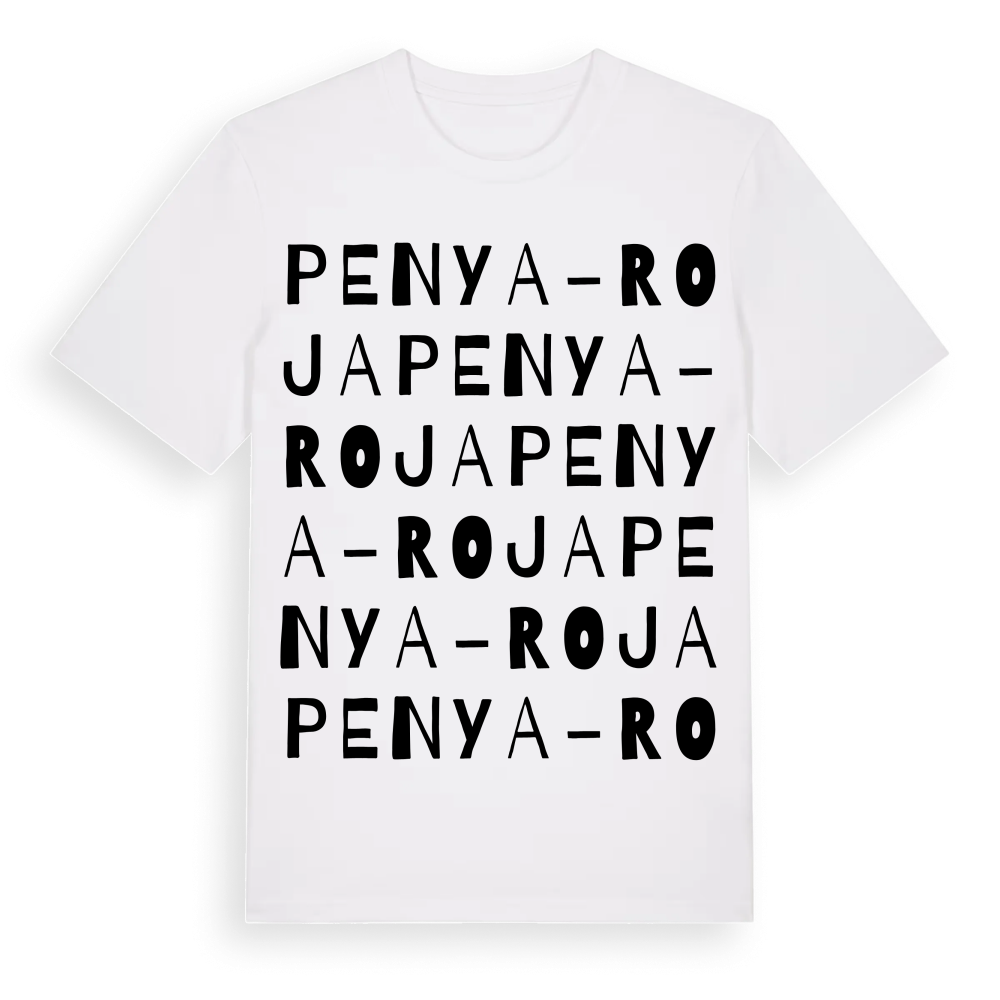 Penya-roja ordlek t-shirt – White, i miljö