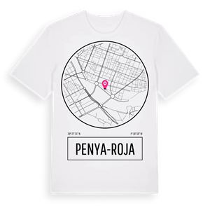 Penya-roja t-shirt – ekologisk bomull t-shirt från Pinshirt