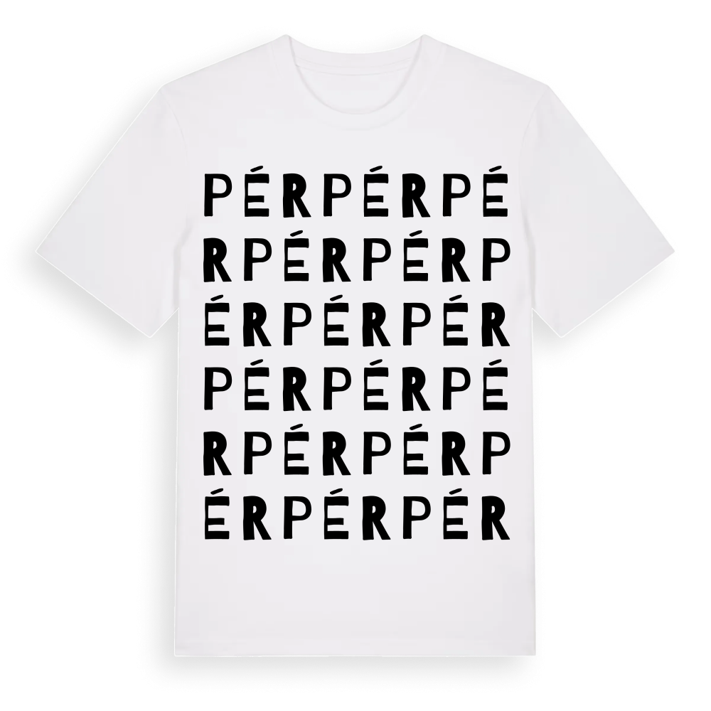 Pér ordlek t-shirt – White, i miljö
