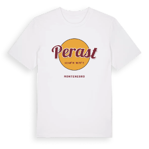 Perast cirkel t-shirt – ekologisk bomull t-shirt från Pinshirt