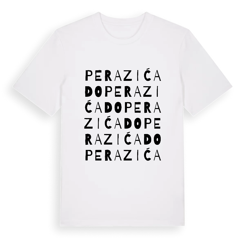 Perazića Do ordlek t-shirt – White, i miljö